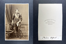 Mayall, London, Prince Alfred Vintage CDV Albumen Print. CDV, albumin print picture