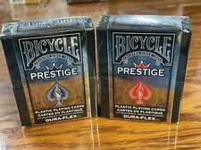 2 DECKS Bicycle Prestige plastic playing cards picture
