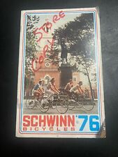 Schwinn 1976 Original Bicycle Sales Catalog~Brochure~Bikes-76 Paramount Stingray picture
