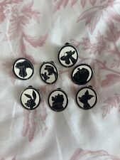 Complete Set of 7 Winnie the Pooh & Friends Silhouette Pin Lot picture