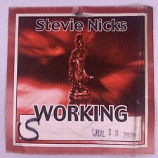 Stevie Nicks Pass Ticket Original Used Trouble in Shangri-La Hartford US 2001 picture
