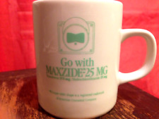 VMAXZIDE-25 1989 Mug/Cup Half Cost of Coffee pharmaceutical Cyanamid DRUG REP picture