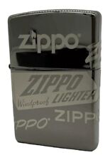Zippo 360 4-Sided Black Ice Zippo Logos - New in Box picture