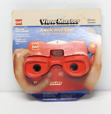 Vintage GAF View-Master Red Viewer w/ Orange Ball Lever New In Package NOS MOC picture