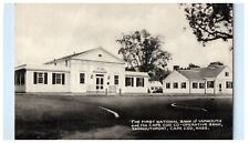 1955 First National Bank of Yarmouth, Yarmouthport Massachusetts MA Postcard picture