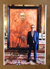 King Charles III, photo signed by the artist of the king's portrait Jonathan Yeo picture