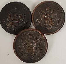 Antique WW1 Military Buttons City Button Works New York Eagle picture