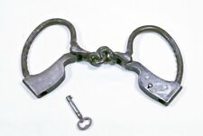Vintage Towers Double Lock Handcuffs with key picture