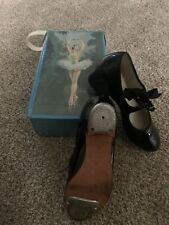 Vtg 1962 D.A.C NY Ballet Slipper Shoe Box Carry Case / 5 1/2 Maurice tap shoes. picture
