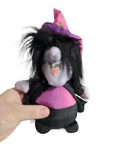 Vintage Nylon Halloween Witch Talking Flaw Purple picture