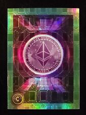 ETHEREUM  #41  2023 Cardsmiths Currency S2 EMERALD Gemstone REFRACTOR #/99 picture