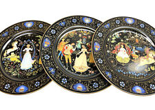 Set Of 3 Vintage 1999 Cinderella Collector Plates Russian Bradford Exchange 8