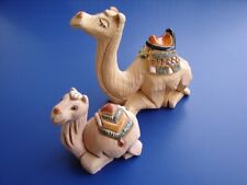 2 Artesania Rinconada Camel Nativity Christmas Figurine Animal Sculpture Uruguay picture
