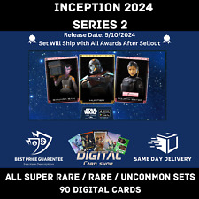 Topps Star Wars Card Trader INCEPTION 2024 Series 2 ALL Super Rare R UC Sets 90 picture