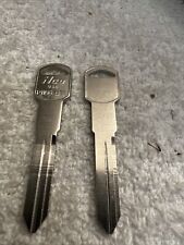 Lot Of 2 New Ilco B86 P1106 Key Blank for GM Buick Oldsmobile Pontiac Uncut picture