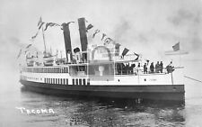 Steamer Ship Tacoma Seattle Washington WA Reprint Postcard picture