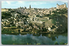 Toledo Spain General Aerial View City Landscape Postcard picture