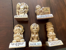 lot of 5  Paula Resin  Figurines Statues 1970's Vintage  figures picture