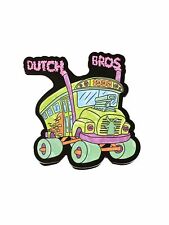 Dutch Bros Coffee Sticker Buck For Kids School Bus Green 1992 September 2023 picture