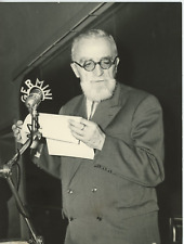 Genoa, prof. Eugenio Giuseppe Togliatti Vintage Silver Tirge 18x2 picture