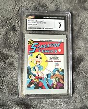 DC Cosmic Cards 1992: Wonder Woman 174 Sensation Comics 1 - CGC 9 picture