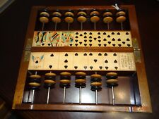 Early Vintage Mason & Co. Makers Faro Case Keeper Folding Gambling Game picture