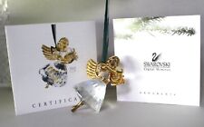 NEW 1998 Swarovski CRYSTAL MEMORIES ANGEL ORNAMENT LYRE Limited 9443NR980001 COA picture