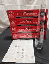 TWO NEW ALADDIN LAMP R105 HIGH ALTITUDE HIGH OUTPUT LOX-ON CHIMNEY  picture
