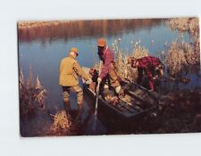 Postcard Duck Hunters Shoving Off picture