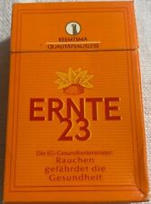 Vintage Ernte 23 Filter Cigarette Cigarettes Cigarette Paper Box Empty Cigarette picture