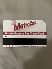 NYCT MetroCard - Private Express Bus Travel Card picture