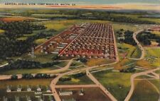Postcard General Aerial View Camp Wheeler Macon GA 1942 picture