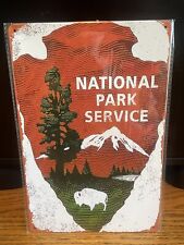 NATIONAL PARK SERVICE 8”x12” METAL SIGN NIP picture