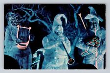 Orlando FL-Florida, Walt Disney World, Ghost Musicians, Vintage c1975 Postcard picture