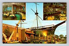 Cincinnati OH-Ohio, Windjammer Restaurant Advertising, Vintage Souvenir Postcard picture