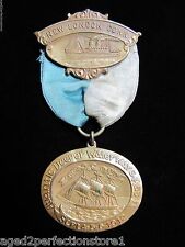 1912 ATLANTIC DEEPER WATERWAYS Association Medallion NEW LONDON Conn Robbins Atl picture