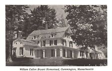 Postcard MA Cummington William Cullen Bryant Homestead Unposted Vintage PC G1026 picture