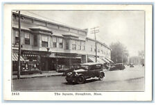 c1940's The Square Stoughton Massachusetts MA Unposted Vintage Postcard picture