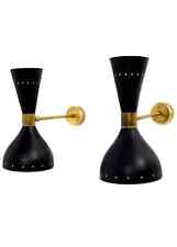 A Pair of Wall Sconce Diabolo Modern Brass Italian Wall Lights Beautiful Lamp picture