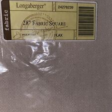 Longaberger Flax Cream 28