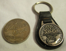 2 SNAP-ON-TOOLS 60th Anniversary Gold Tone Coin The Masters Choice Key Chain FOB picture