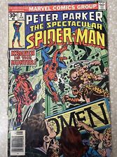 Spectacular Spider-Man #2 Kraven Appearance Newsstand Edition 1976 picture