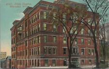 Postcard Trinity Hospital Milwaukee WI 1914 picture