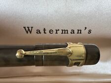 WATERMAN'S Ideal 42 Pen Fountain Pen Retractable Clip And Pen Gold Antique 1903 picture