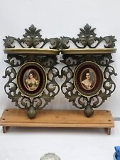 2 x Antique Wall/Shelf Sconces Countess Blessington By Sir Thomas Lawrence R.A. picture
