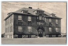 c1940s Oscar H. Will School Exterior Bismarck North Dakota ND Unposted Postcard picture
