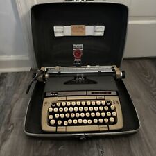 Vintage Smith Corona SCM Classic 12 Manual Typewriter Portable With Hard Case picture