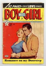 Boy Meets Girl #3 GD/VG 3.0 1950 picture