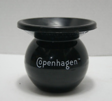 Vintage Copenhagen Tobacco Li'l Cus Table Bar Top Weighted Spittoon, USED GC picture