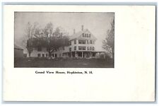 Hopkinton New Hampshire Postcard Grand View House Exterior c1905 Vintage Antique picture